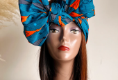 AFRICAN ANKARA PRINT HEADWRAP/HEADTIE