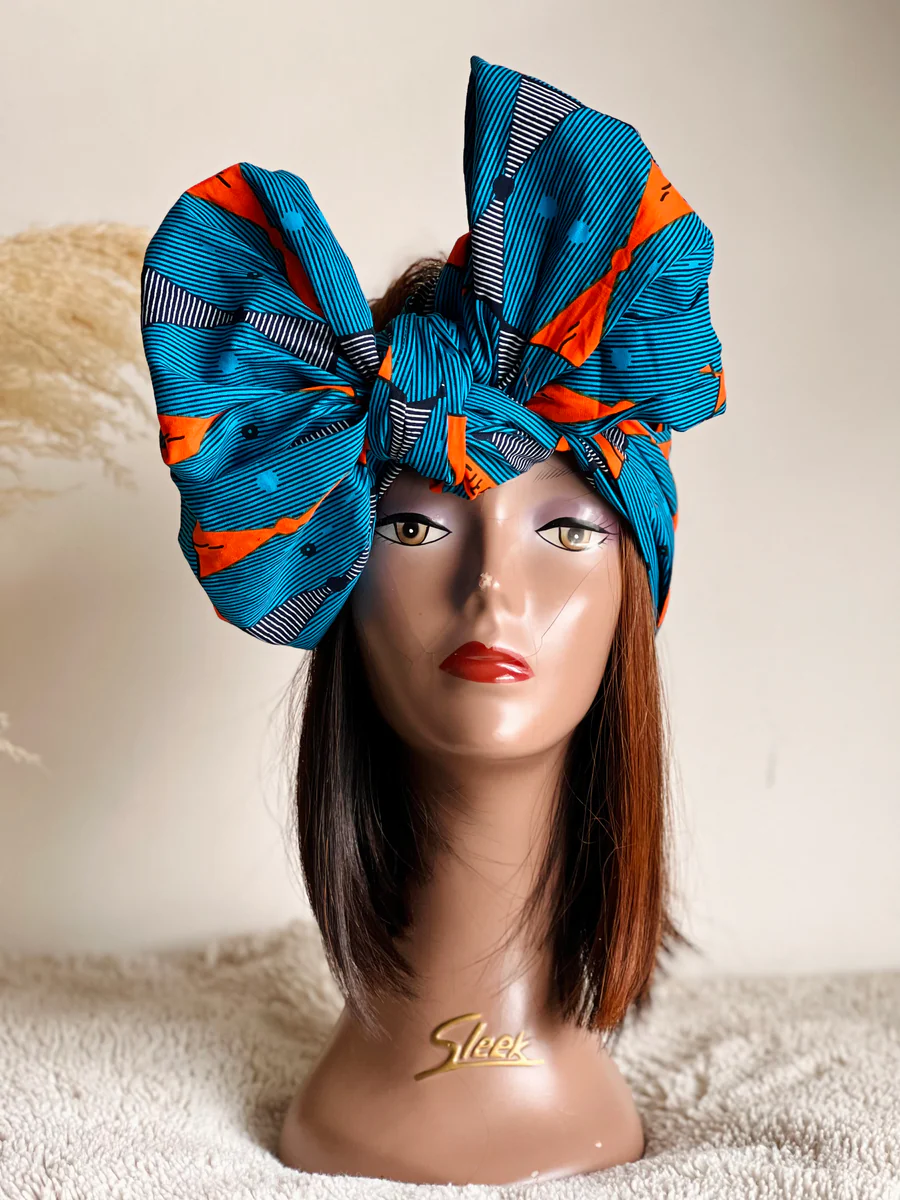 AFRICAN ANKARA PRINT HEADWRAP/HEADTIE