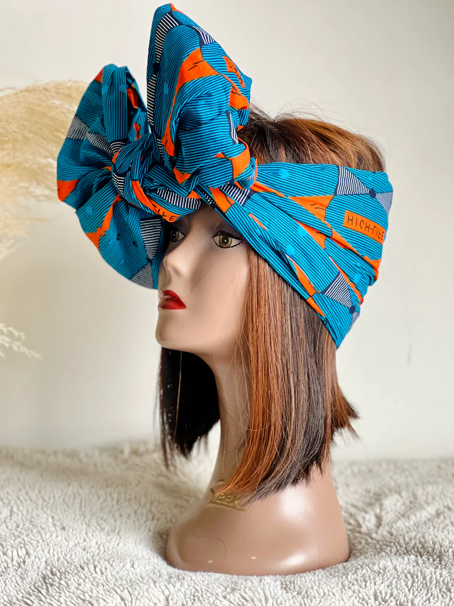 AFRICAN ANKARA PRINT HEADWRAP/HEADTIE
