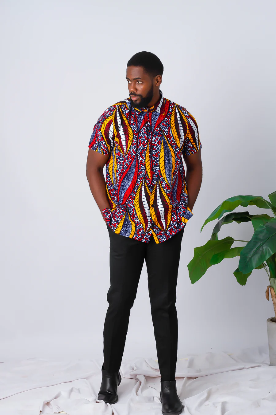 AFRICAN PRINT SHIRT FOR MEN