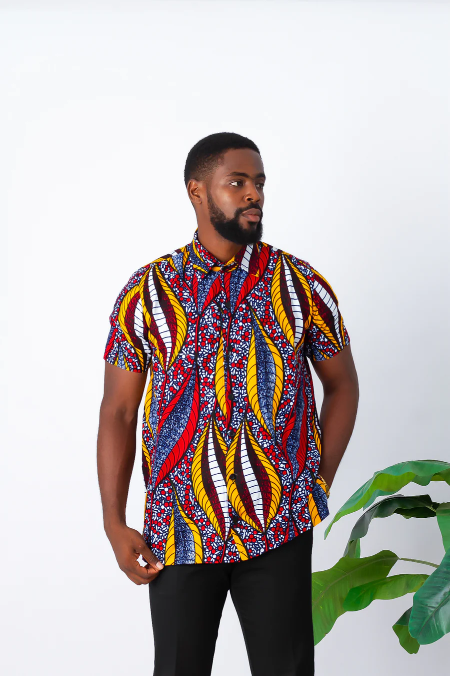 AFRICAN PRINT SHIRT FOR MEN