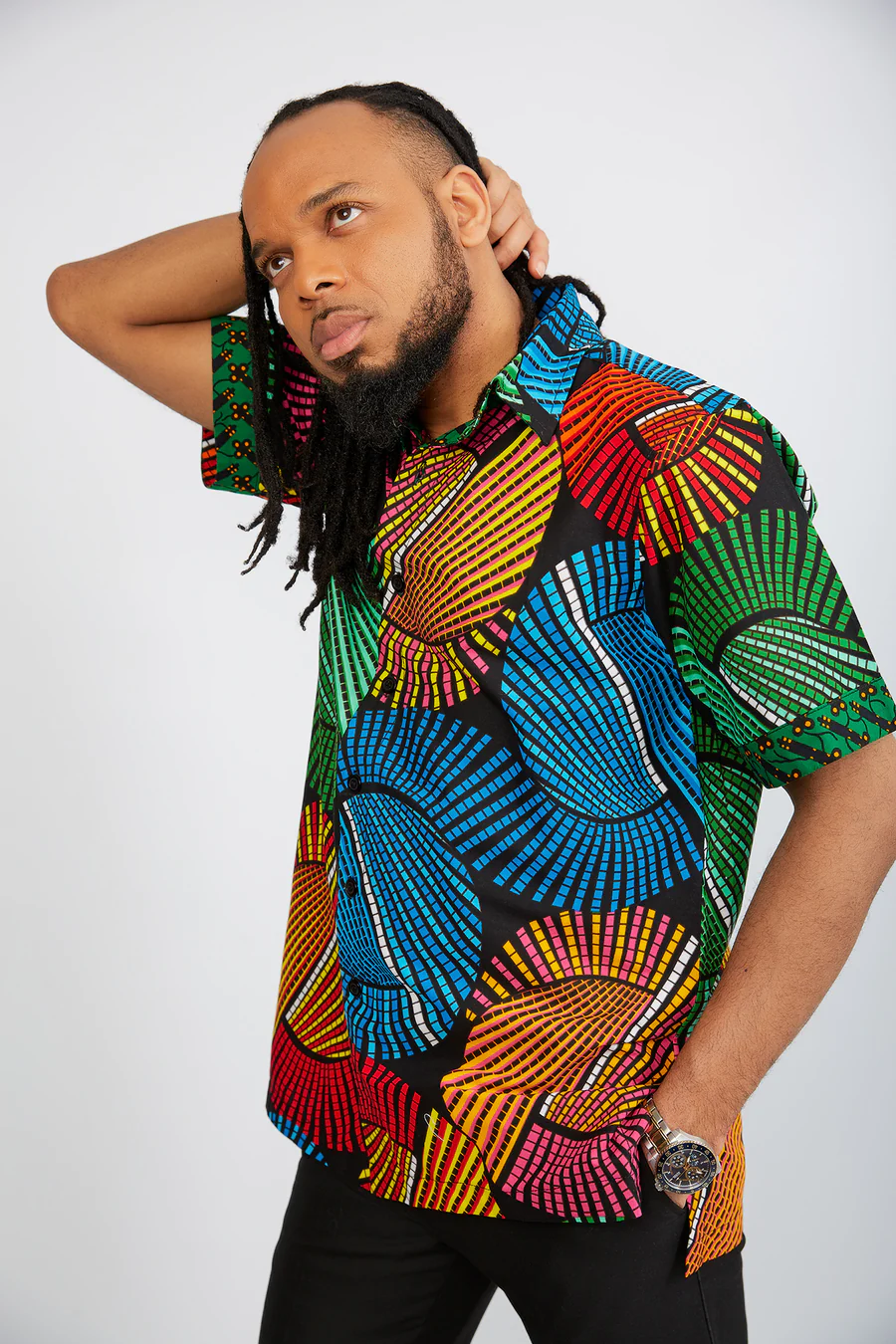 AFRICAN PRINT SHIRT FOR MEN