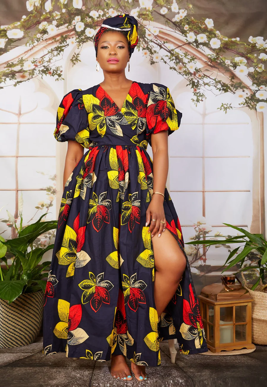 NEW IN AFRICAN PRINT HEAD WRAP