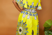 AFRICAN PRINT ANKARA MAXI DRESS