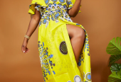 AFRICAN PRINT ANKARA MAXI DRESS