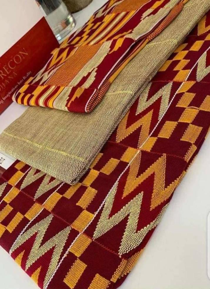 African fabrics (Kente)