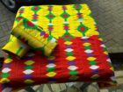 African fabrics (Kente)