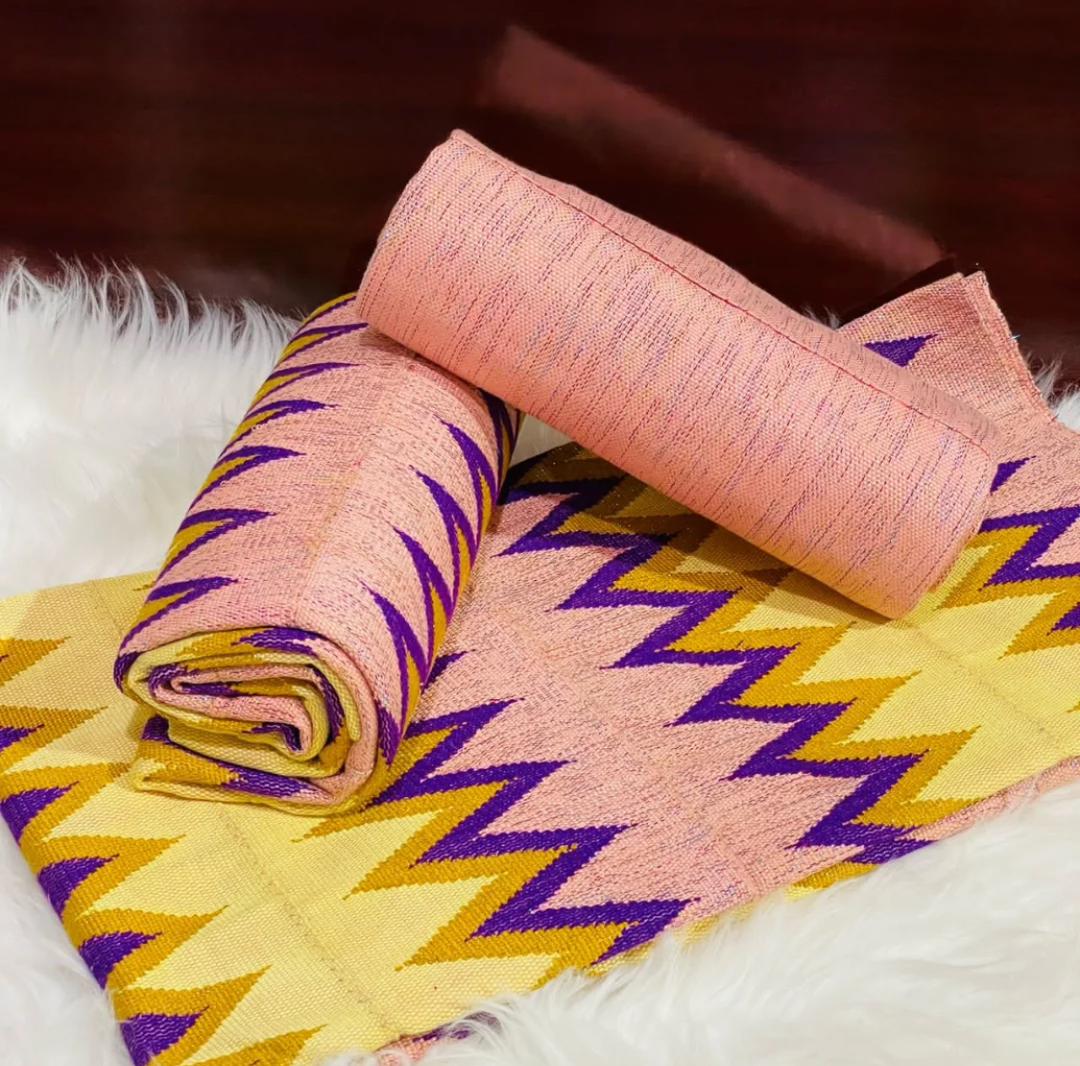 African fabrics (Kente)