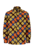 Button Up Long Sleeves Ankara Shirt
