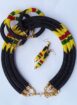 African beaded necklace