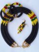 African beaded necklace