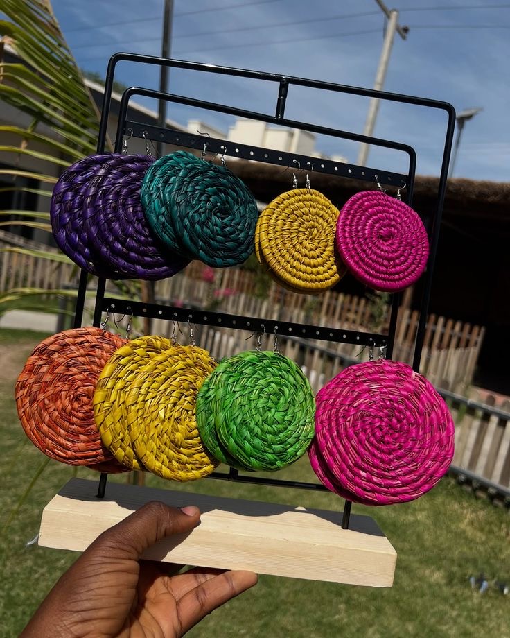 Raffia cirque Earrings